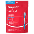 Одноразовые мини-зубные щётки для свежести Colgate Max Fresh Wisp Disposable Mini Travel Toothbrushes, Peppermint - 24штуки
